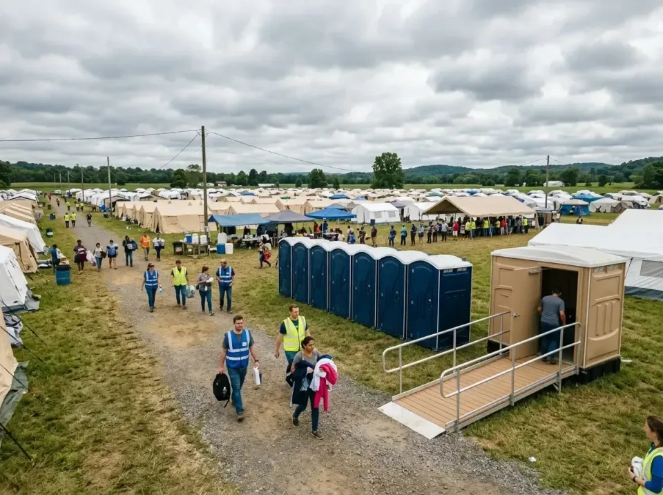 disaster-relief-camp-restrooms-010 — frequently asked questions, Dumpster & Portable Bathrooms Rental in Fox Lake Hills, IL